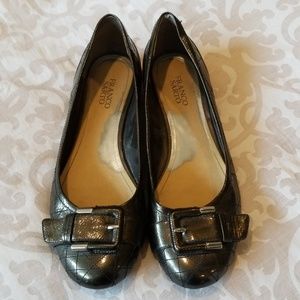 Franco Sarto Bronze Flats, Size 12 women